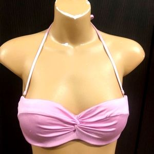 Victoria Secret pink strap bandeau swim 32A